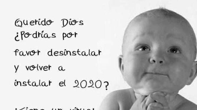 "Querido Dios..."