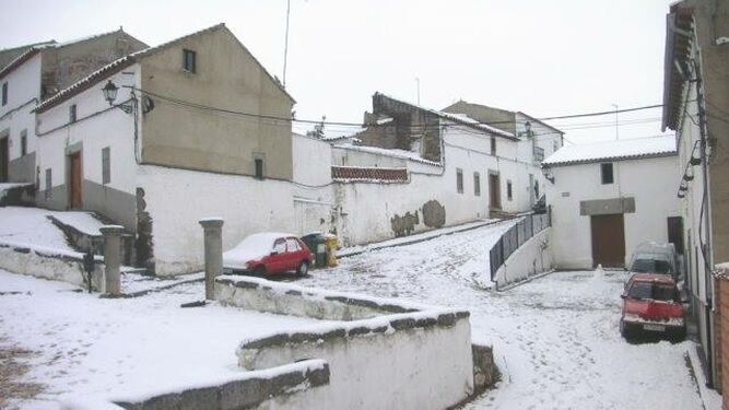 Nieve en Pedroche (Córdoba)