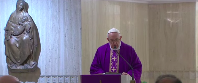 Homilía del Papa Francisco