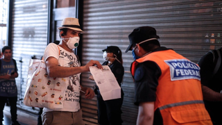 Movimientos restringidos  ante la epidemia de coronavirus en Argentina