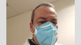 E. Mesa Muñoz, capellán del hospital Infanta Leonor (Madrid)