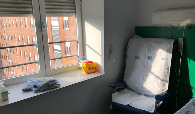 MI ventana del hospital