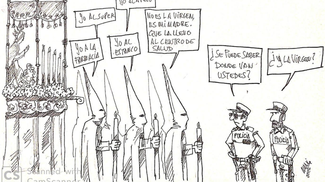 Procesiones confinadas