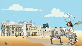 Domingo de Ramos en una Jerusalén vaciada