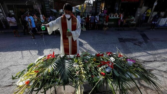 Domingo de Ramos. Coronavirus en Filipinas