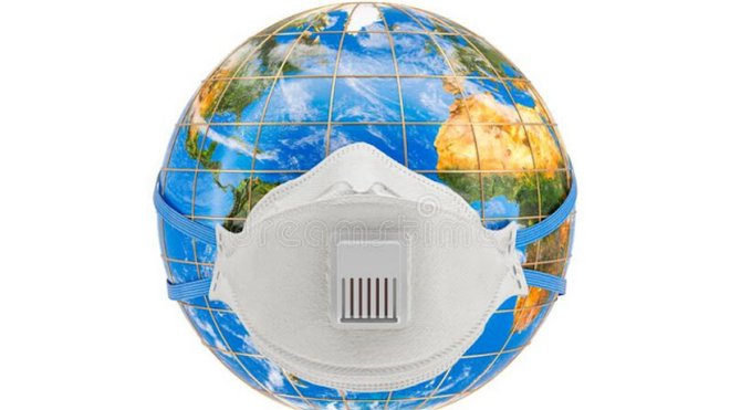 Mundo enfermo de coronavirus