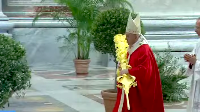 El Papa, en Ramos