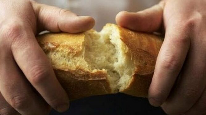Compartiendo el pan