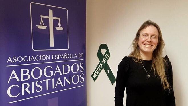 La presidenta de Abogados Cristianos, Polonia Castellanos