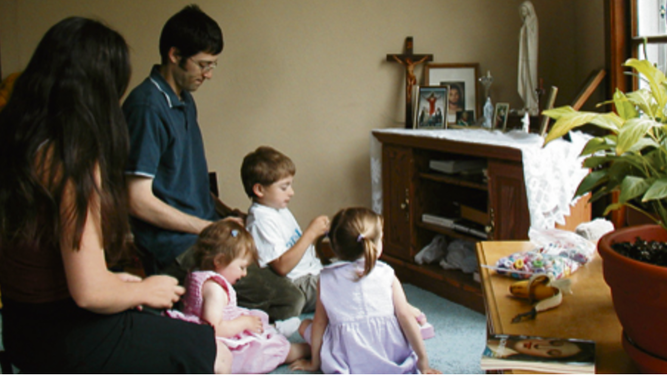 Oración en familia
