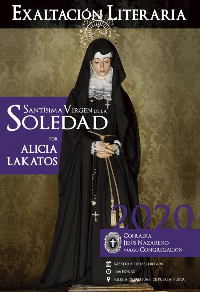 Virgen de la Soledad Zamora Exaltación