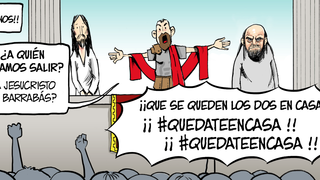 ¿A quién confinamos? ¿A Jesús o a Barrabás?