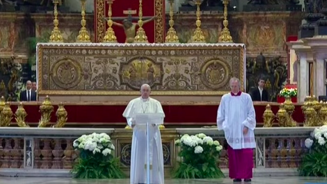 Bendición Urbi et Orbi del Papa
