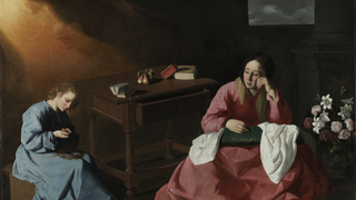 "El hogar de Nazaret", Zurbarán