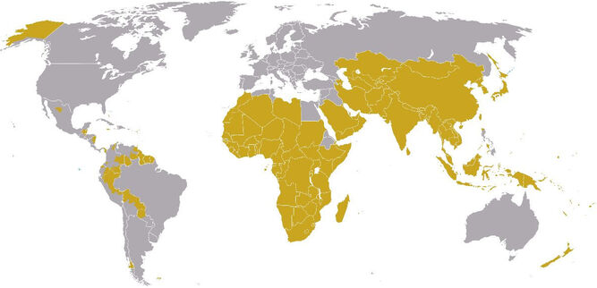Territorios de Misión en el mundo