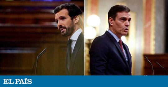 Casado vs. Sánchez- Pacto Moncloa 2020