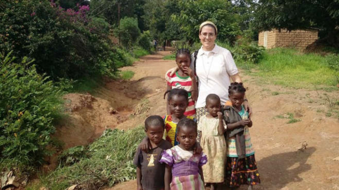Misionera en Camerún