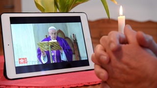 Misa de Francisco en YouTube