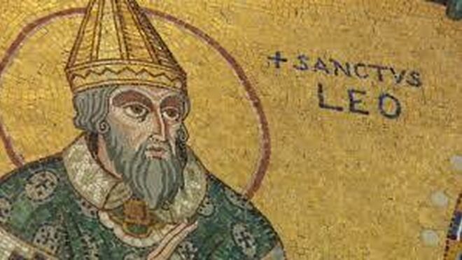 S León IX Papa (En su pontificado se consuma el cisma de Oriente)