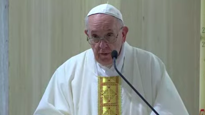 Homilía de Bergoglio