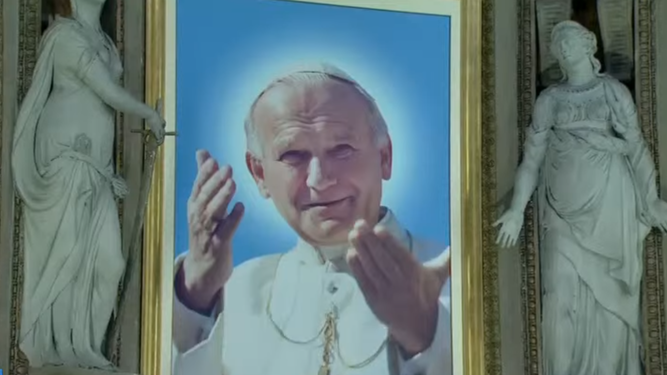 Retrato de San Juan Pablo II
