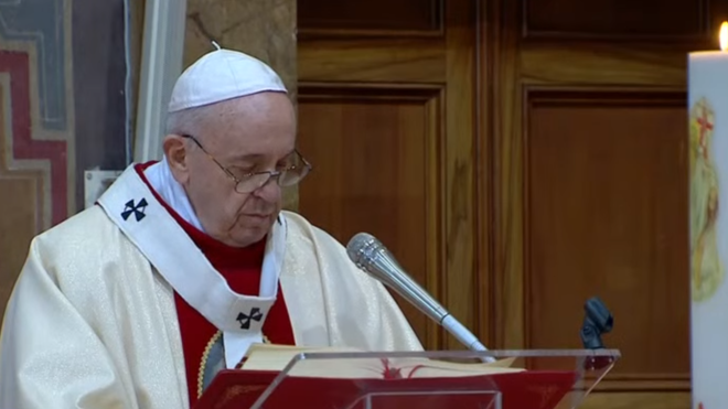 El Papa, en la fiesta de la divina misericordia