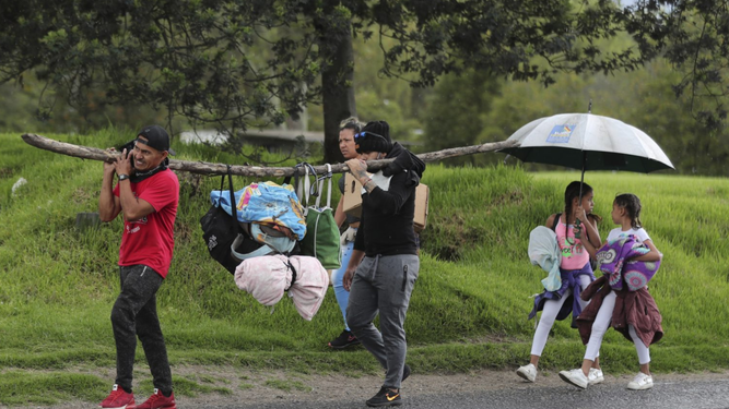 Regreso de emigrantes venezolanos