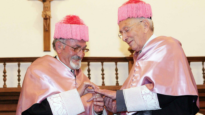 Antonio Vázquez Y Antoine Vergote en la Upsa