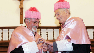 Antonio Vázquez Y Antoine Vergote en la Upsa