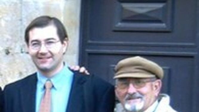 Antonio Vázquez, con Jaime Vázquez