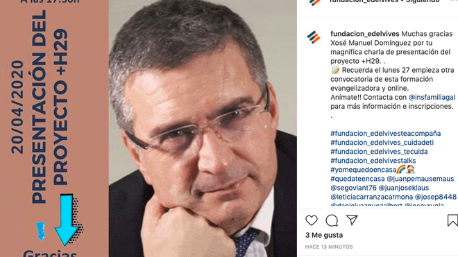 Xosé Manuel Domínguez: "Ser cristiano no es lo que tú haces, sino lo que dejas que Cristo haga en ti"