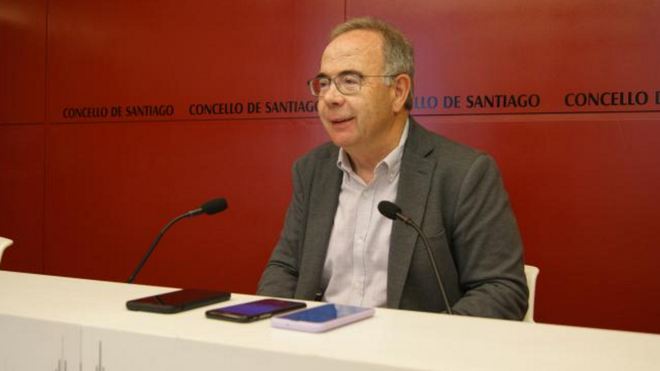 Xosé Sánchez Bugallo, alcalde de Santiago