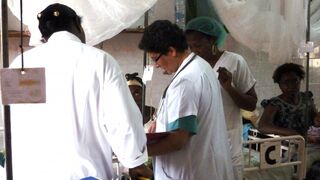 Cristina Antolín,  médica y misionera en África