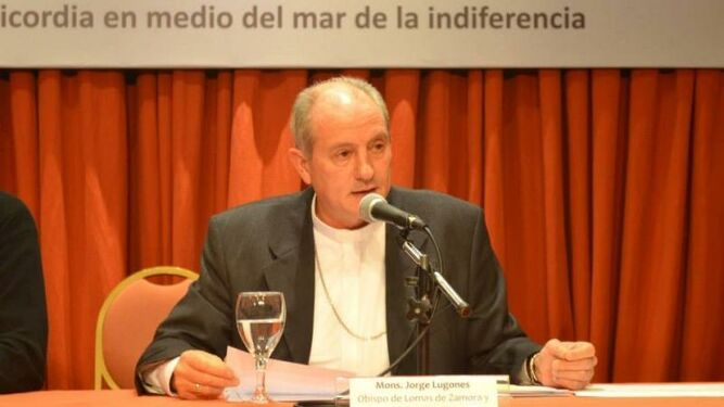 Mon. Jorge Lugones SJ, obispo de Lomas de Zamora y presidente de la Comisión Episcopal de Pastoral Social (Cepas)