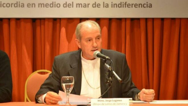Mon. Jorge Lugones SJ, obispo de Lomas de Zamora y presidente de la Comisión Episcopal de Pastoral Social (Cepas)