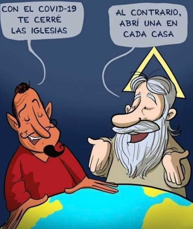 El demonio del coronavirus