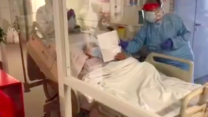 Una monja de 101 años recibe el alta tras superar el coronavirus en Lugo