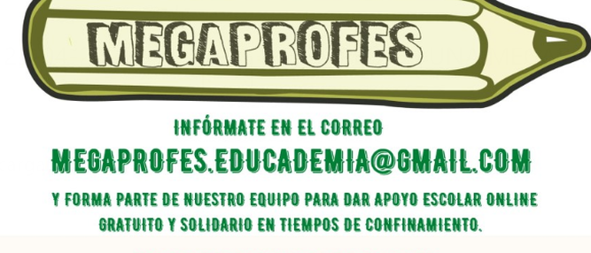 Megaprofes voluntarios