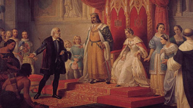 Reyes "Católicos" y pueblos americanos