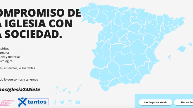 'Iglesiasolidaria.es': la lucha de la Iglesia española contra el coronavirus, al minuto