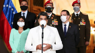 Maduro y coronavirus en Venezuela