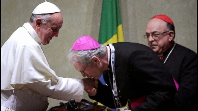 Papa Francisco con Monseñor Leonardo Steiner