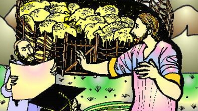 "Jesús es la puerta"