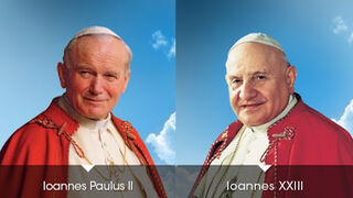 Juan Pablo II y Juan XXIII