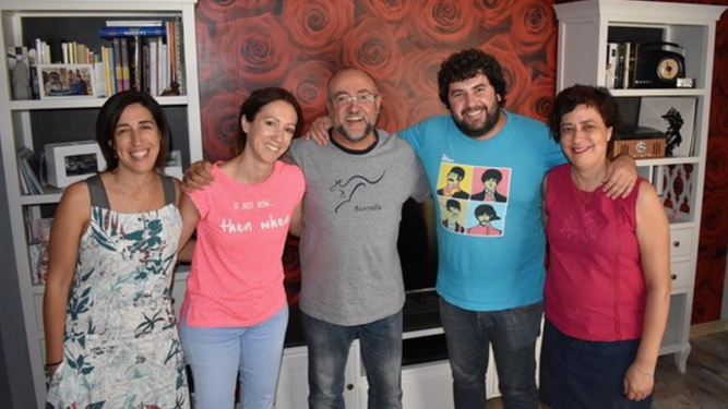 José Antonio Cano y su equipo