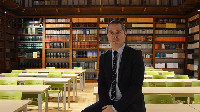 Luis Alberto Rivas, decano de la Facultad de Ciencias del Seguro, Jurídicas y de la Empresa de la UPSA