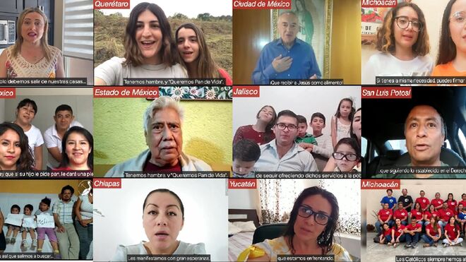 Laicos piden a obispos de México: “¡Necesitamos el pan de vida!”