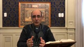 Mon. Víctor Manuel  Fernández, arzobispo de La Plata