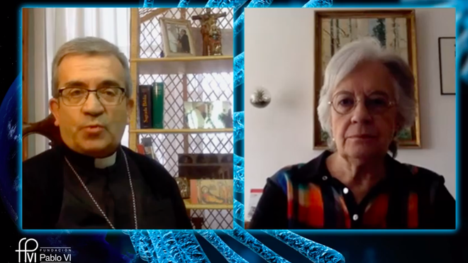 Luis Argüello y Victoria Camps