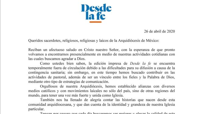 Semanario. Desesperado SOS.